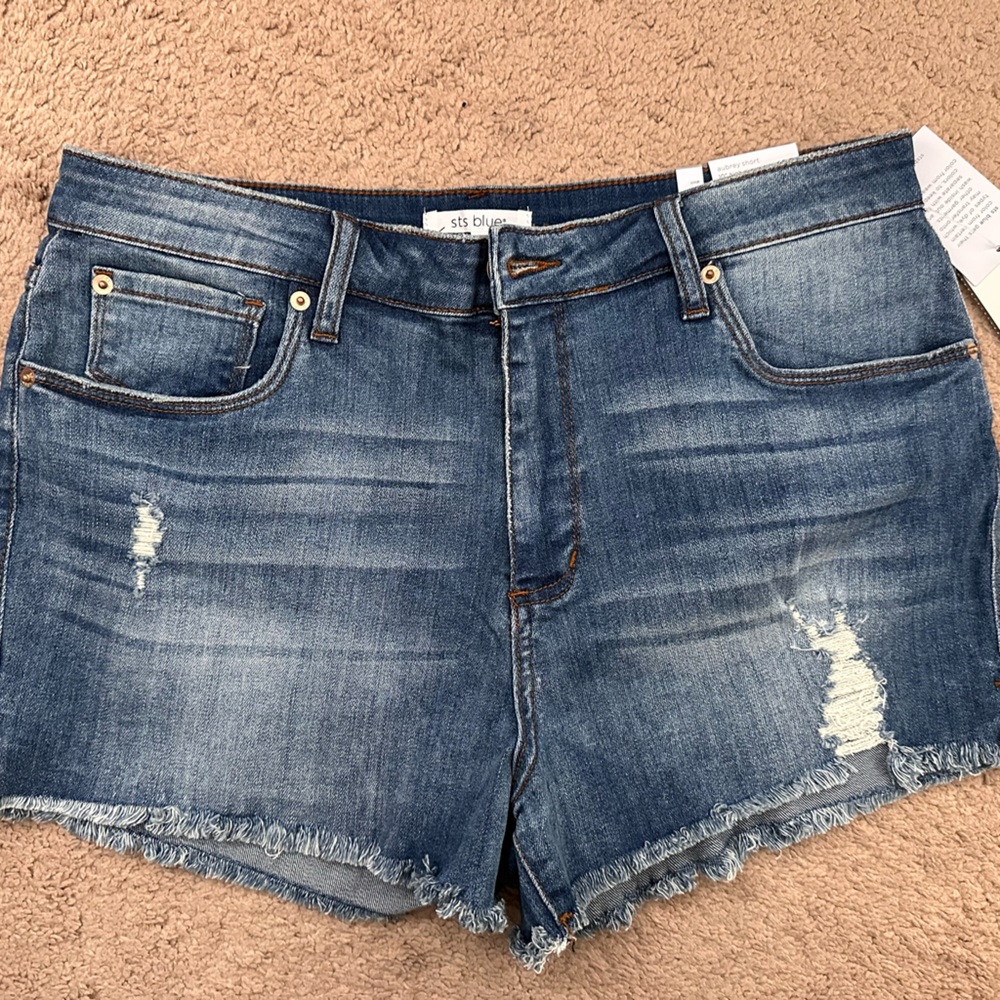 STS Blue High Rise Aubrey Denim Shorts